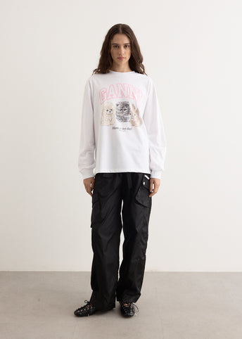 Heavy Jersey Animals Long Sleeve T-Shirt