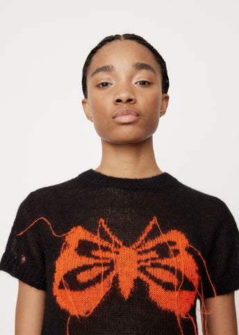 Krenda Butterfly Knit Top
