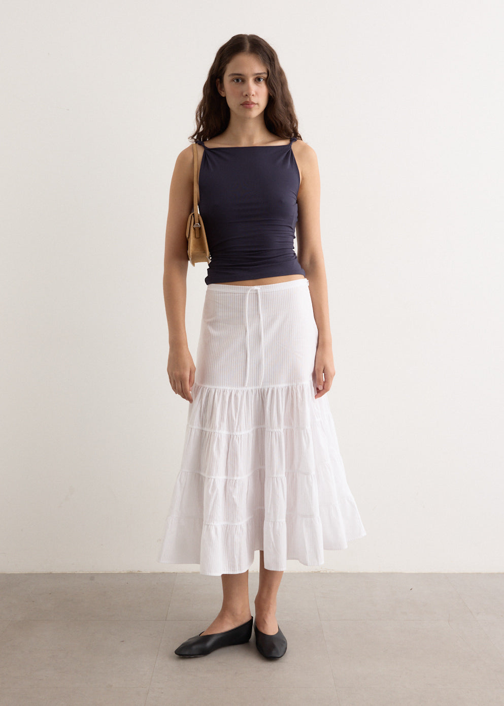 PALOMA WOOL｜SKIRTS (Long Etoile (UO4106-000)) PALOMA WOOL - WHITE LONG ETOILE LONG SKIRT – LE LABO STORE