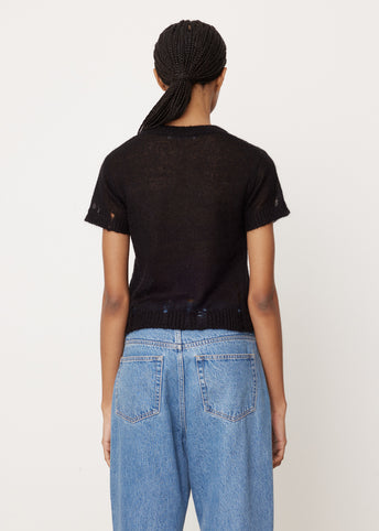 Krenda Butterfly Knit Top