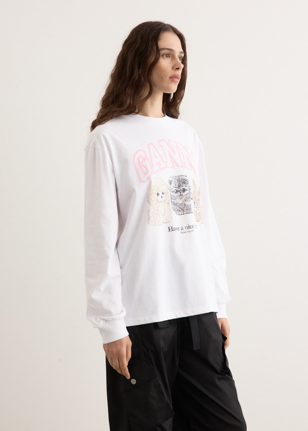 Heavy Jersey Animals Long Sleeve T-Shirt
