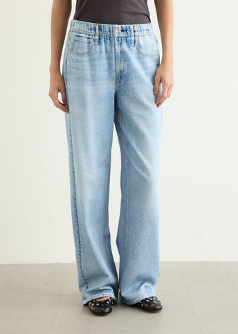 rb Miramar Terry Wide Leg Pants
