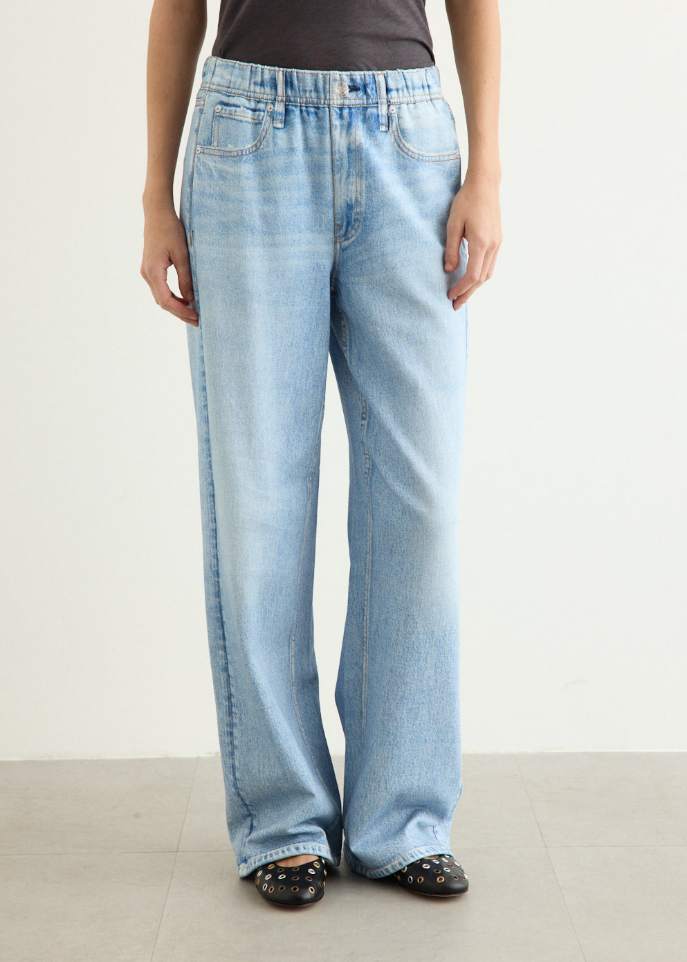 rb Miramar Terry Wide Leg Pants