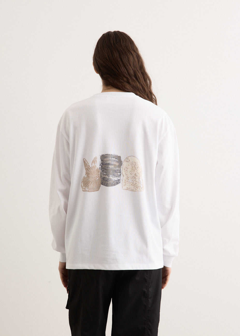 Heavy Jersey Animals Long Sleeve T-Shirt