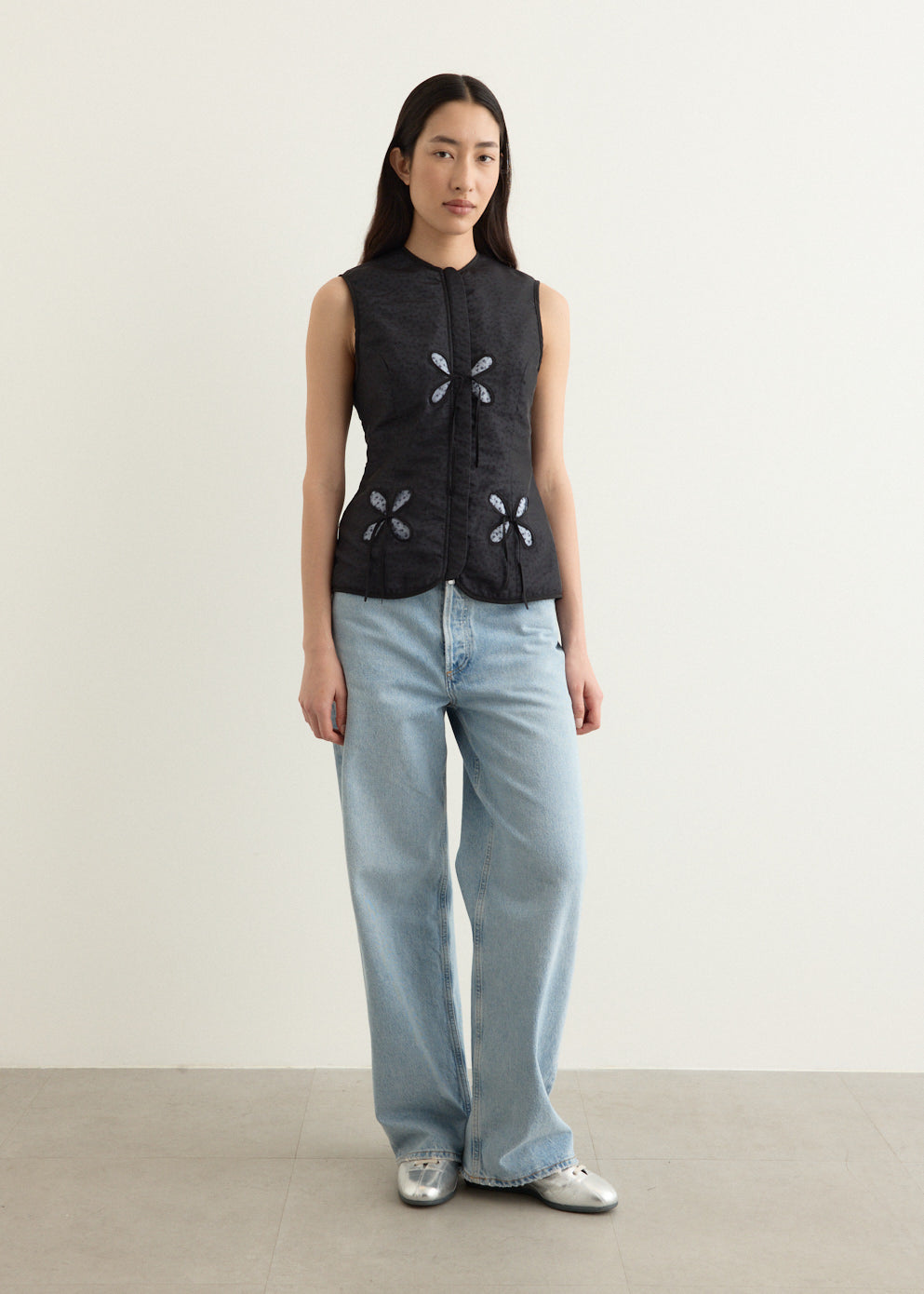 Petal Fleece Vest