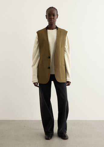 Blazer Sleeveless Jacket