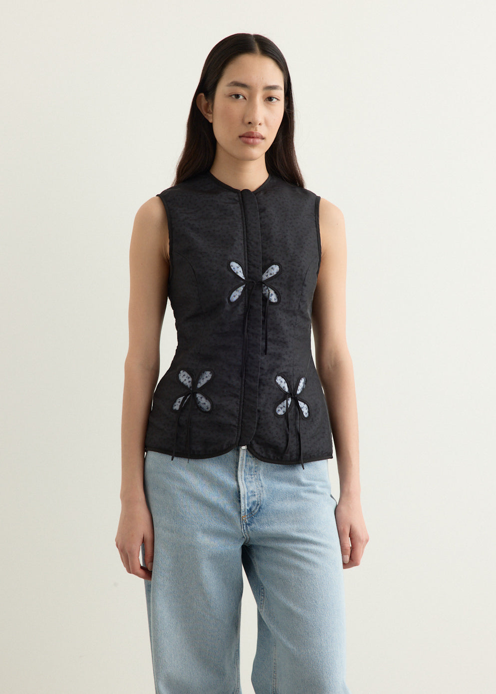 Petal Fleece Vest