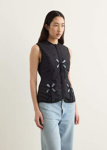 Petal Fleece Vest