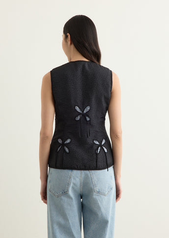 Petal Fleece Vest