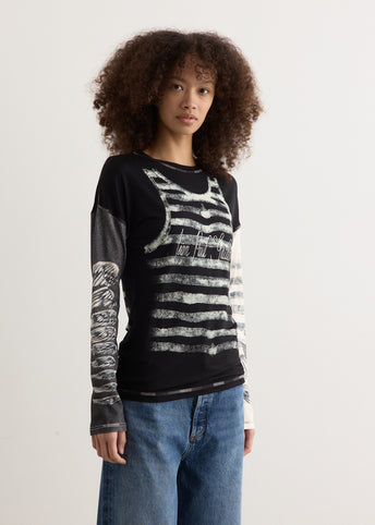 Thin Jersey Long Sleeves Top