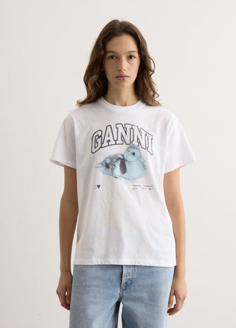 Basic Jersey Duckie Relaxed T-Shirt