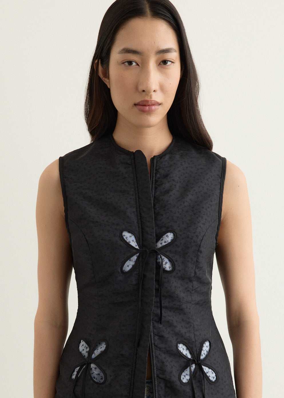 Petal Fleece Vest