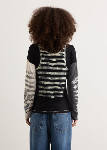 Thin Jersey Long Sleeves Top