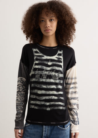 Thin Jersey Long Sleeves Top