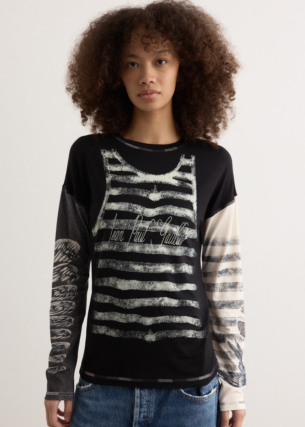 Thin Jersey Long Sleeves Top