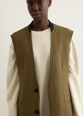 Blazer Sleeveless Jacket
