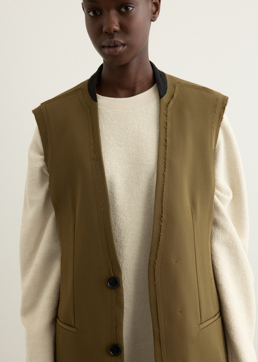 Blazer Sleeveless Jacket