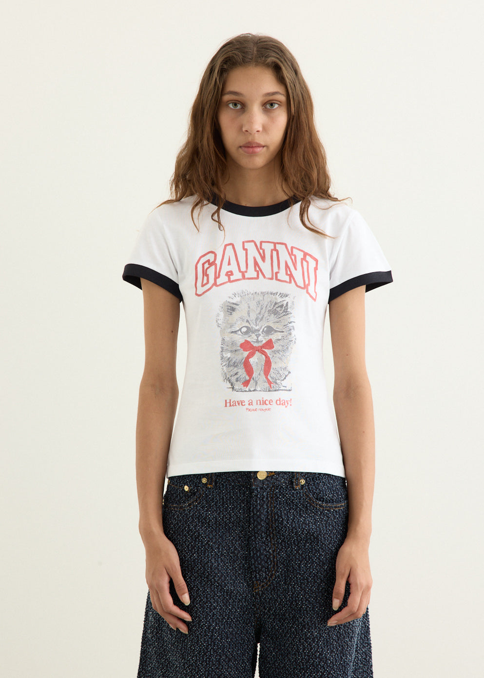 Basic Cotton Jersey Margot Kitty Print