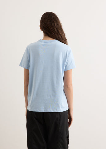 Basic Cotton Jersey Animals Relaxed T-Shirt