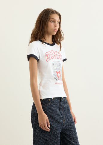 Basic Cotton Jersey Margot Kitty Print