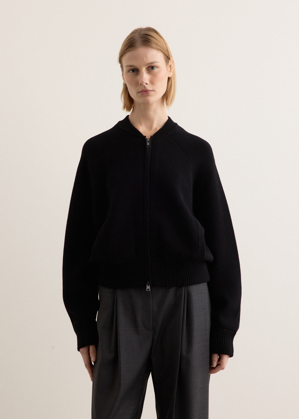 Herman Knitted Bomber