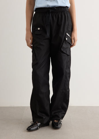 Duchesse Nylon Oversized Elasticated Pants