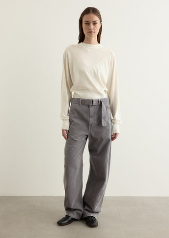 Twisted Belted Pants