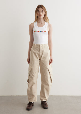 Twisted Cargo Trousers