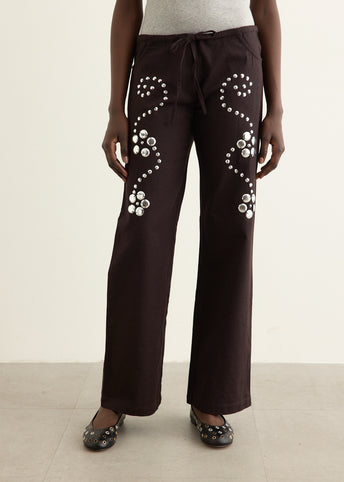 Delya Stud Trousers