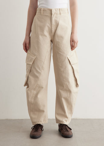 Twisted Cargo Trousers