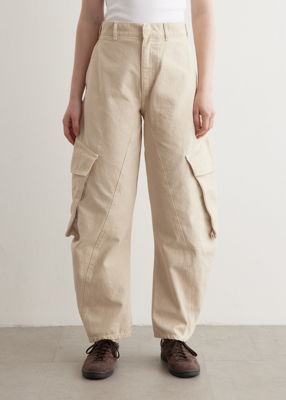 Twisted Cargo Trousers