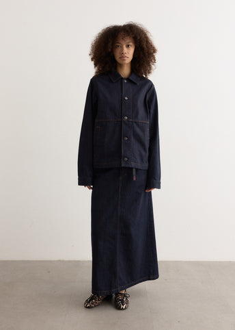 Japanese Denim Long Skirt