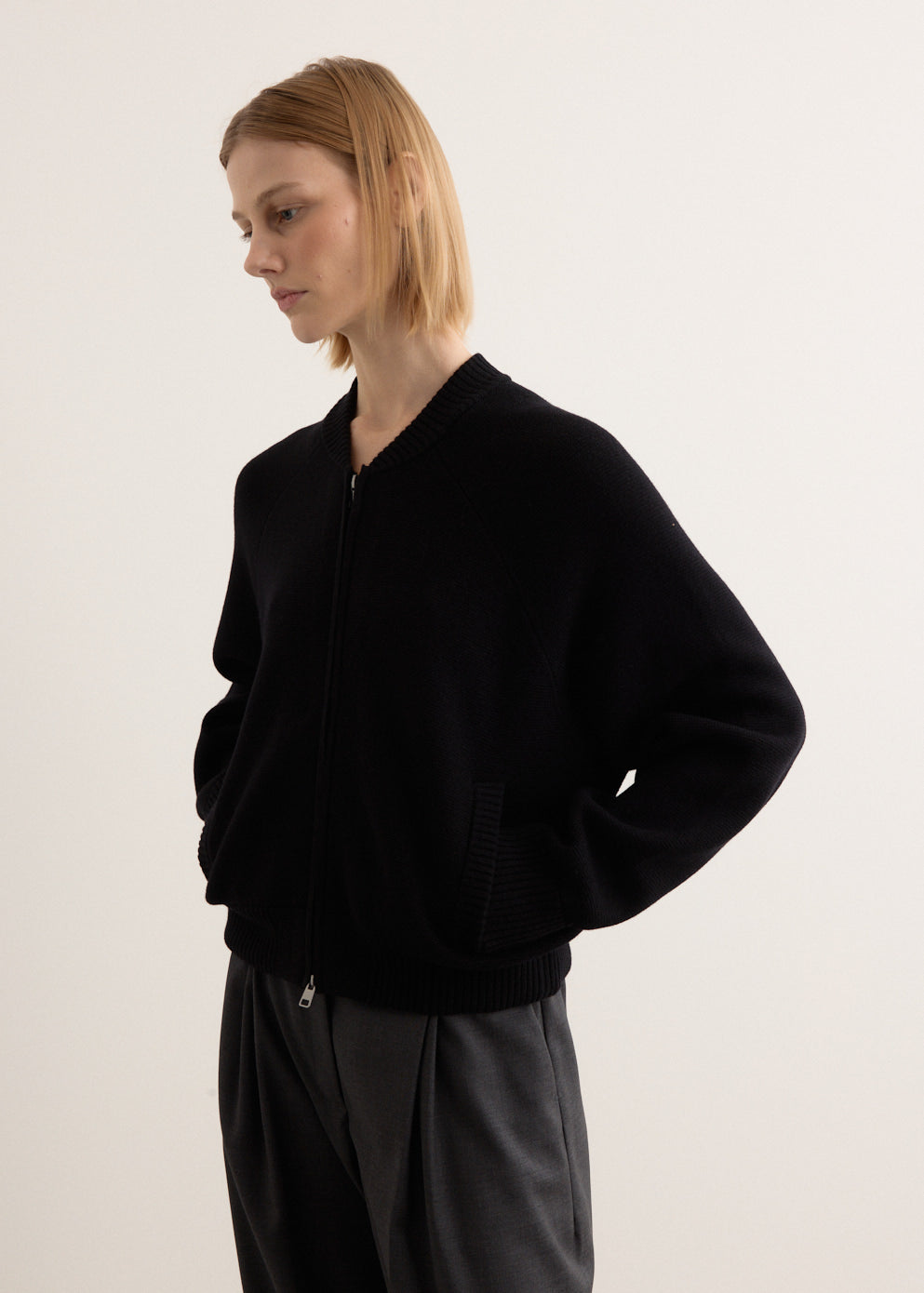 Herman Knitted Bomber