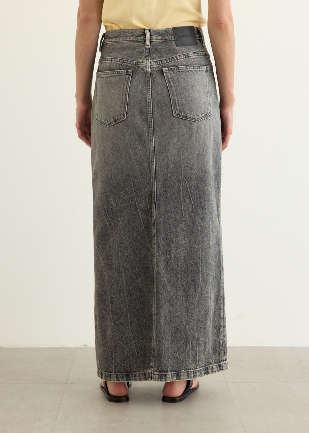 Long Denim Skirt