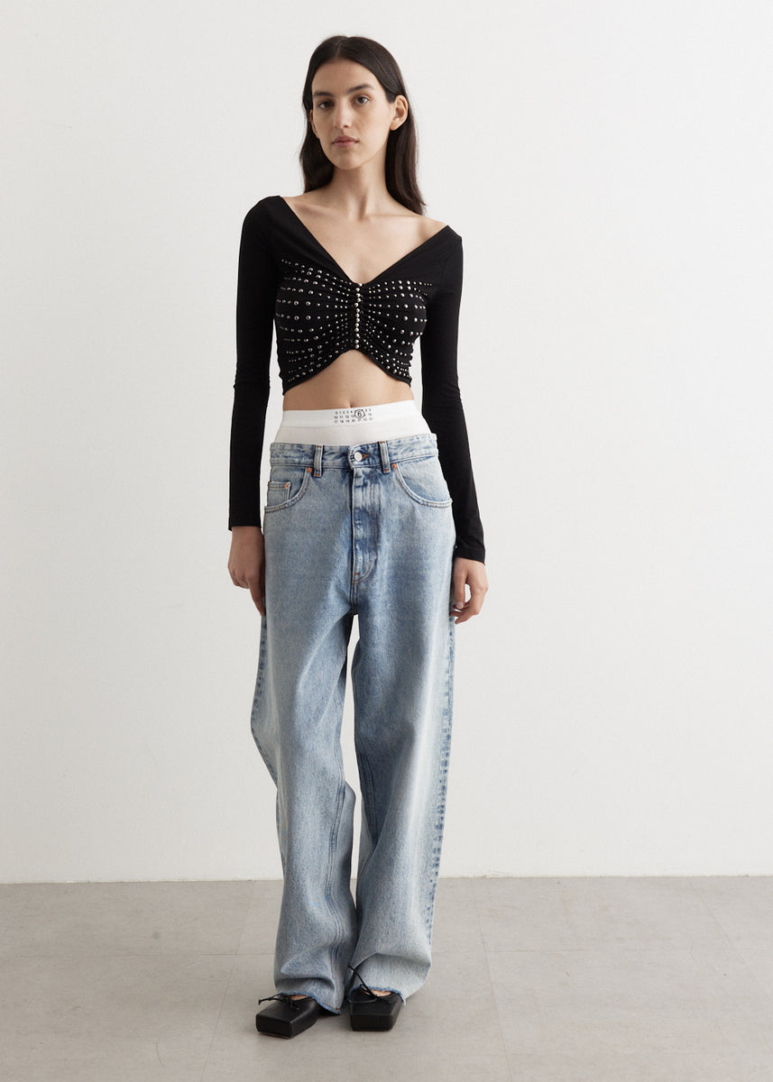 Denim 5 Pockets Jeans