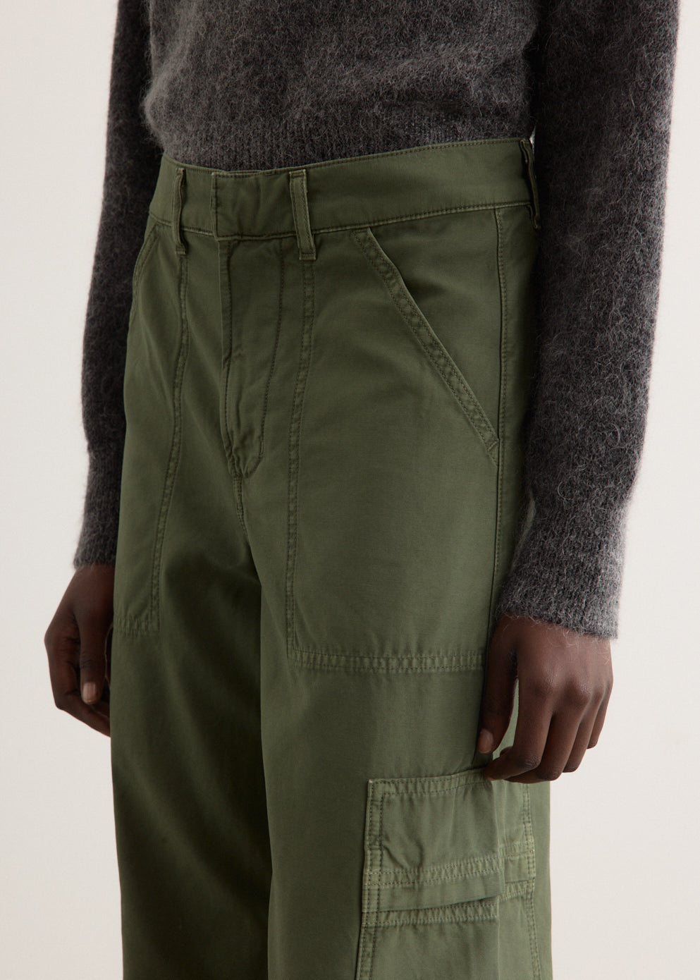 Marcelle Low Slung Cargo Jeans