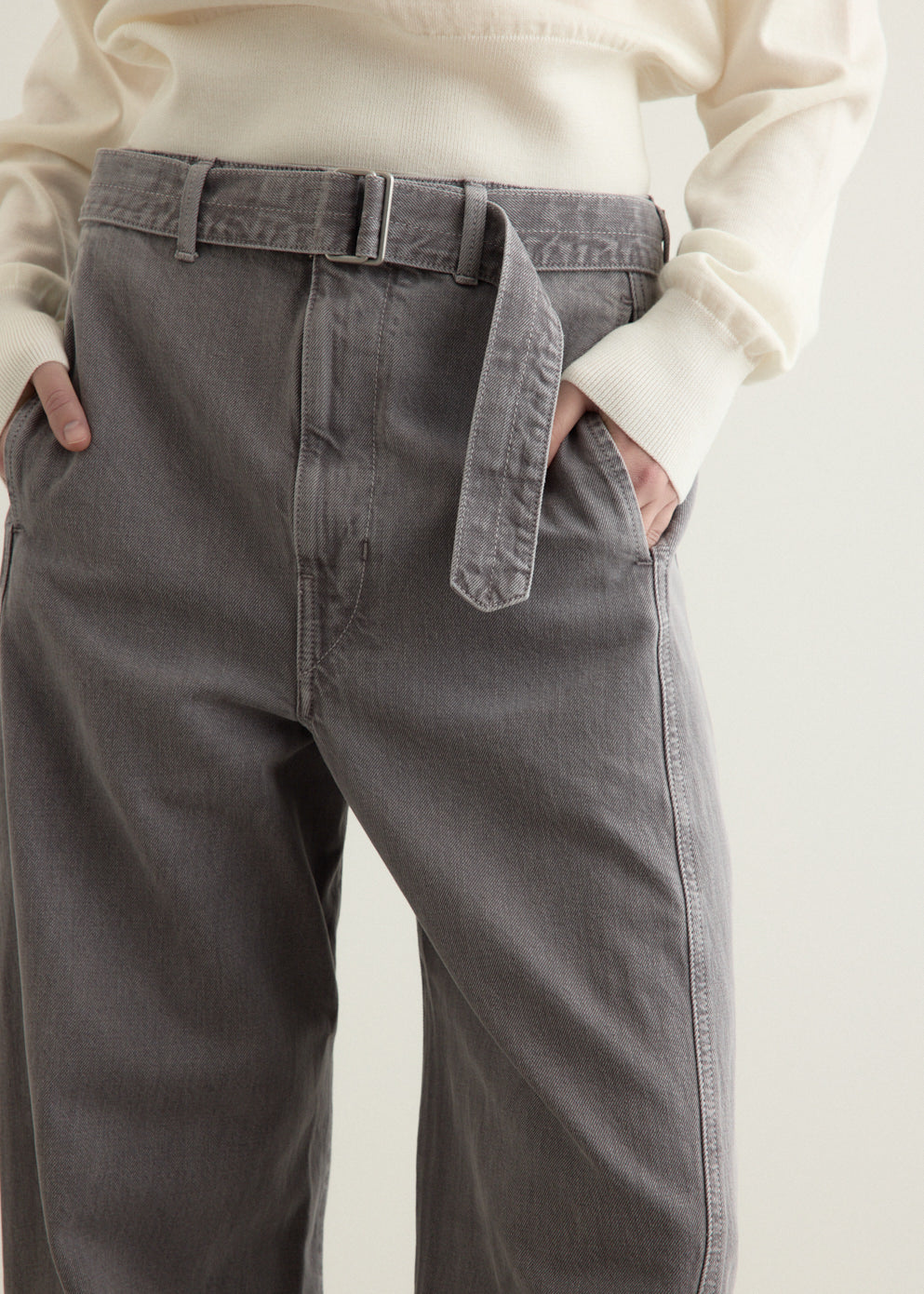 Twisted Belted Pants