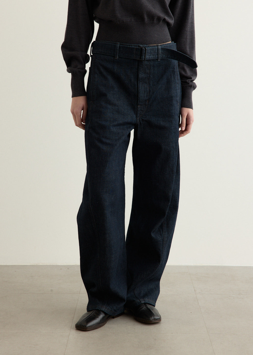 Twisted Belted Pants