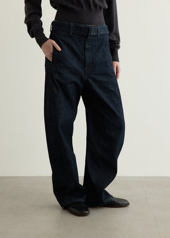 Twisted Belted Pants