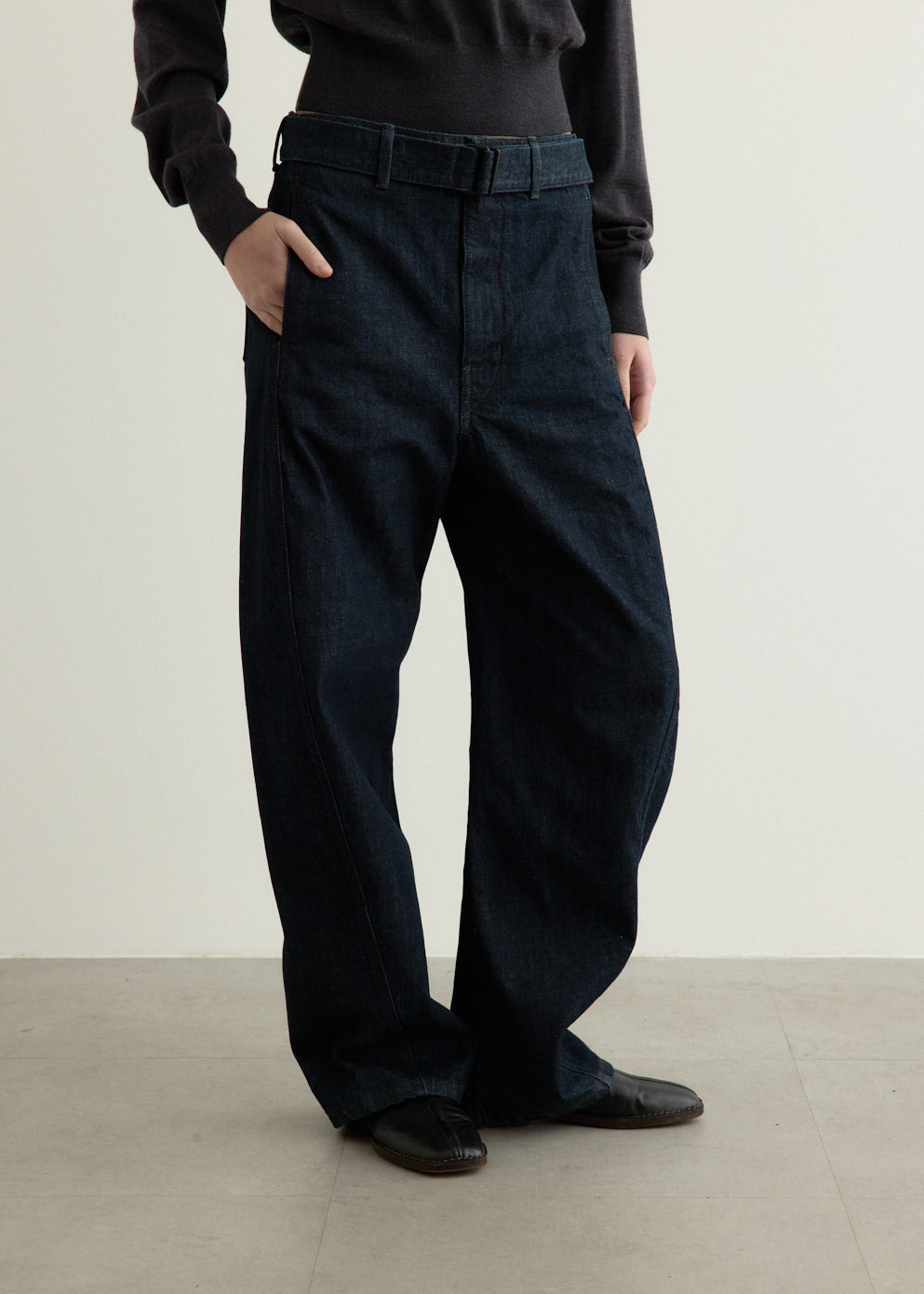 Twisted Belted Pants