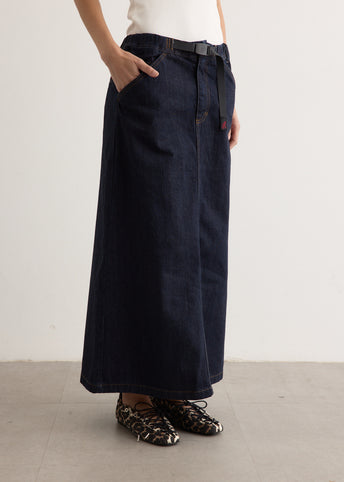 Japanese Denim Long Skirt