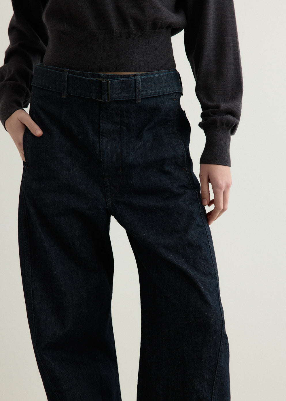 Twisted Belted Pants