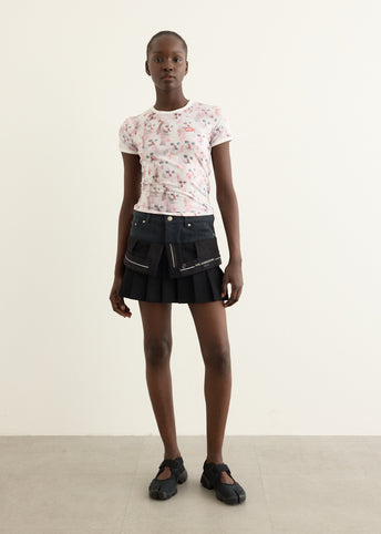 Inside Out Pleats Skirt