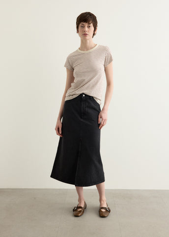 Slub Stripe T-Shirt
