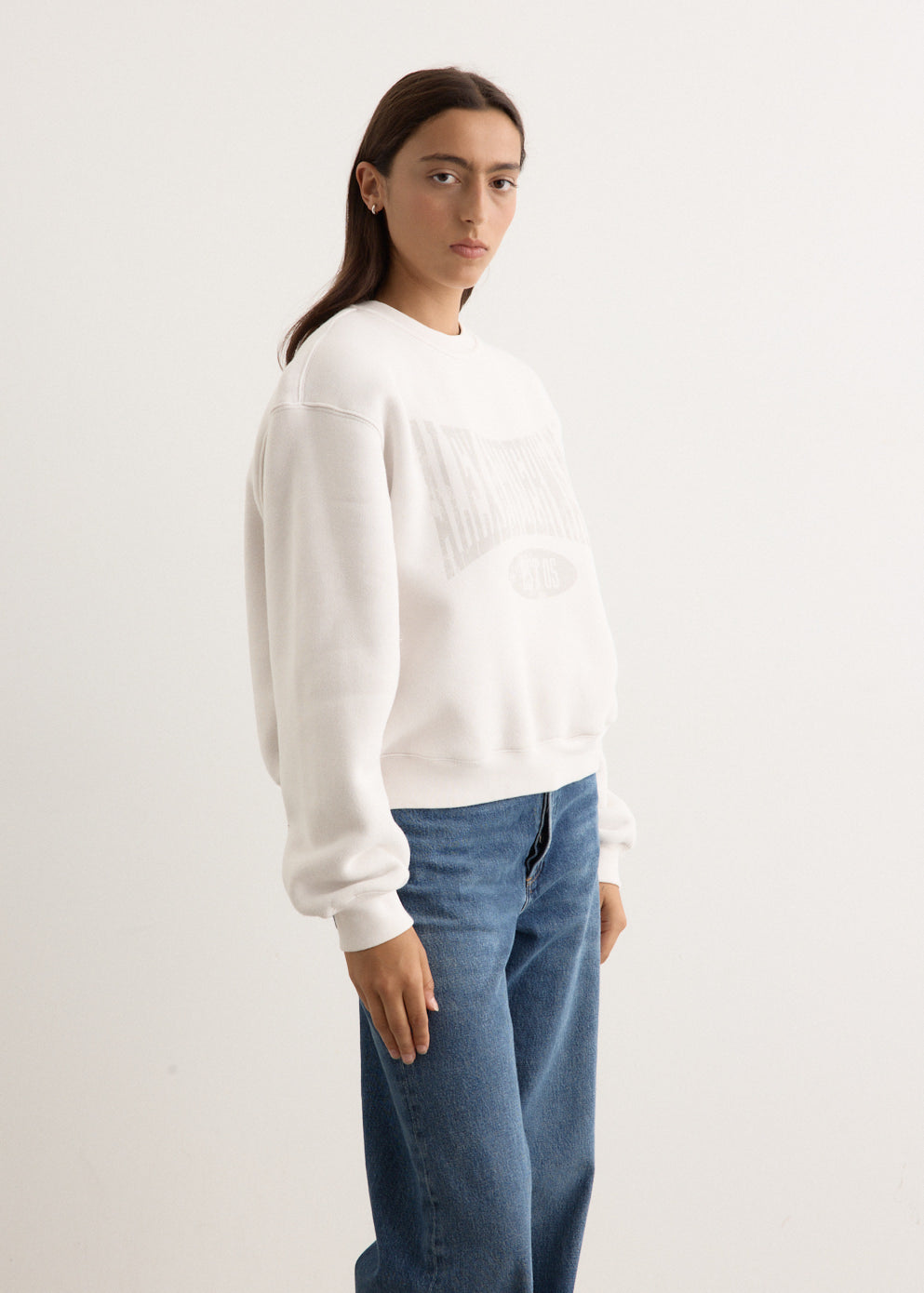 Graphic Crewneck Sweatshirt