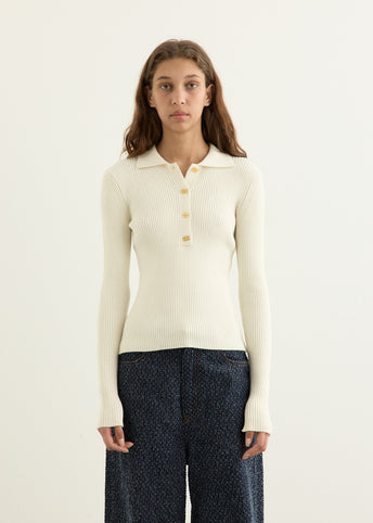 Fine Sequin Polo