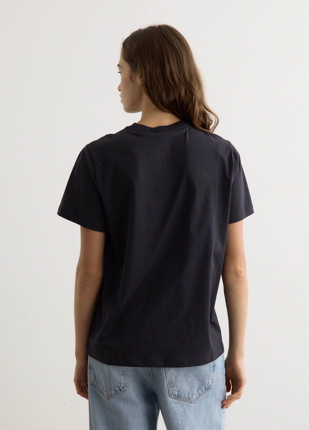 Basic Jersey Cherry Relaxed T-Shirt