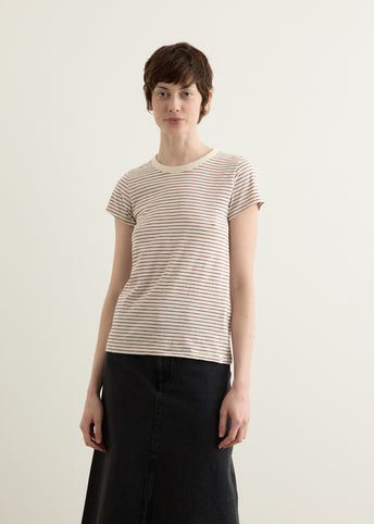 Slub Stripe T-Shirt
