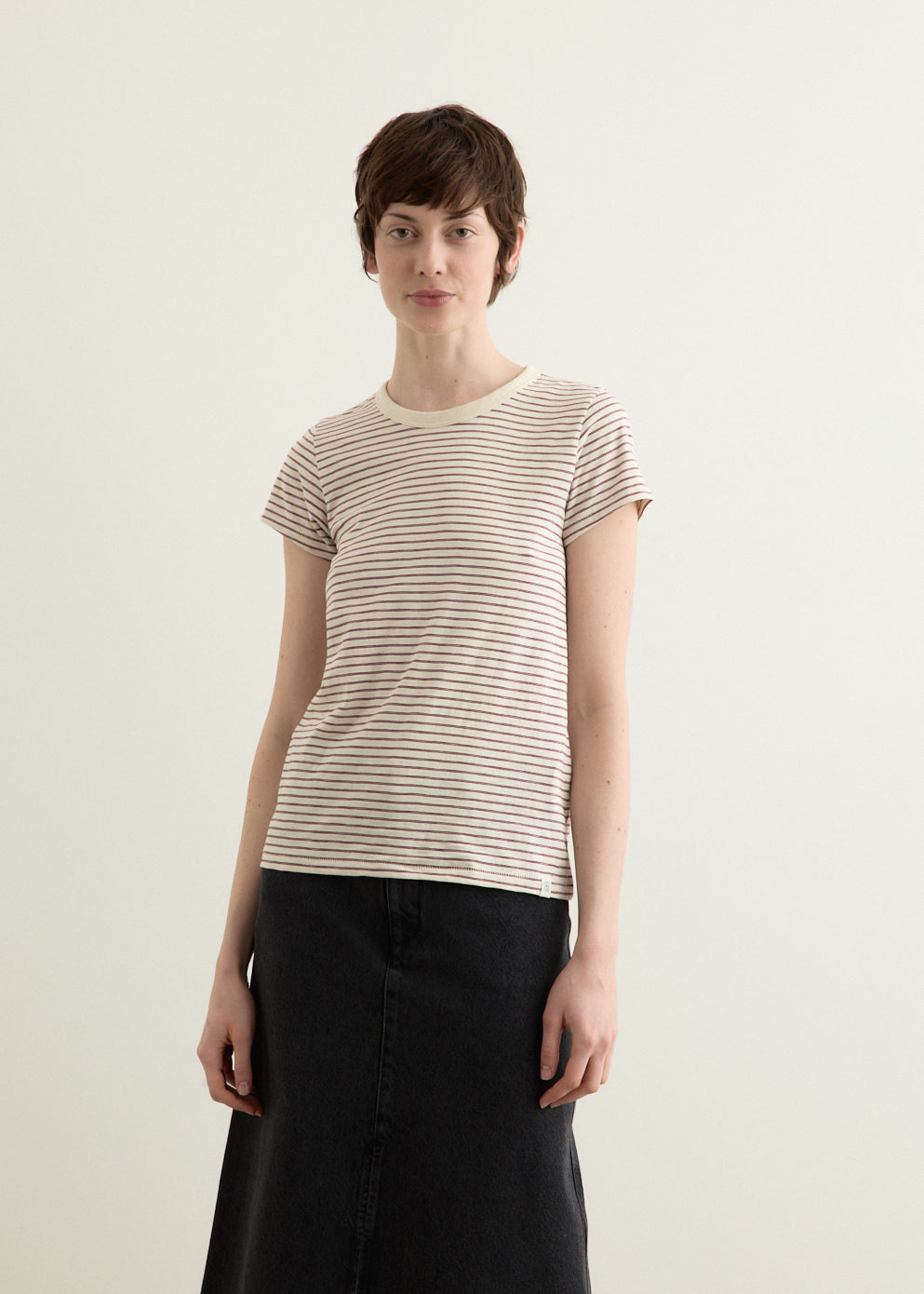 Slub Stripe T-Shirt