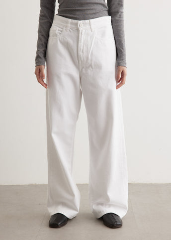 Low Waist Wide Leg Denim